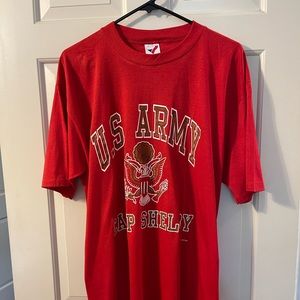 Single Stitch Vintage U.S. Army Camp Shelby T-Shirt Made USA Sz Large NOS w/Tags